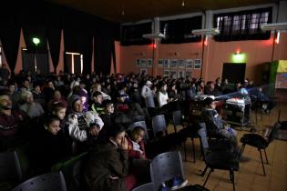 Proyeccion de la película "Mi Mundial" en el complejo Sacude Proyeccion de la película "Mi Mundial" en el complejo Sacude
