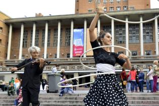 Lanzamiento mes de la mujer Lanzamiento mes de la mujer explanada de la IM