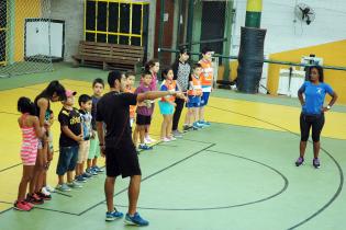 Actividad deportiva en Complejo SACUDE Actividad deportiva en Complejo SACUDE