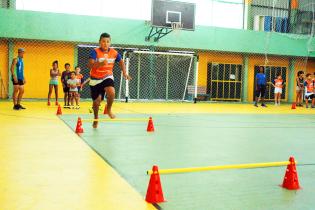 Actividad deportiva en Complejo SACUDE Actividad deportiva en Complejo SACUDE