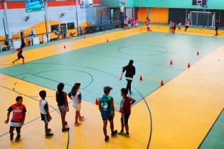 Actividad deportiva en Complejo SACUDE Actividad deportiva en Complejo SACUDE