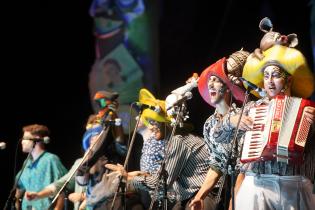 Humoristas Sociedad Anonima en el Teatro de Verano, primera rued Humoristas Sociedad Anonima en el Teatro de Verano, primera rueda del Concurso Oficial de Carnaval 2019.
