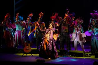 Murga Agarrate Catalina en el Teatro de Verano, primera rueda de Murga Agarrate Catalina en el Teatro de Verano, primera rueda del Concurso Oficial de Carnaval 2019.