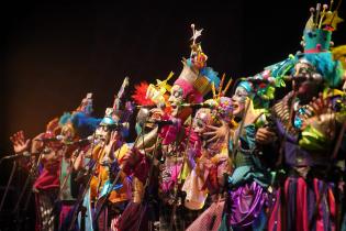 Murga Agarrate Catalina en el Teatro de Verano, primera rueda de Murga Agarrate Catalina en el Teatro de Verano, primera rueda del Concurso Oficial de Carnaval 2019.