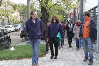 Recorrida con vecinos por jardines de lluvia en municipio CH. Recorrida con vecinos por jardines de lluvia en municipio CH.