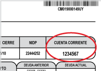 Muestra de factura