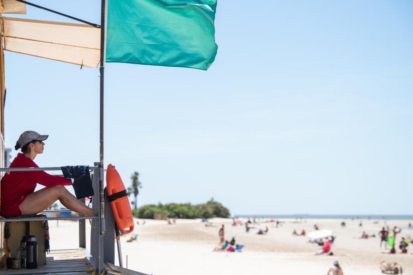 Guardavidas de playa Malvín, 14 de diciembre de 2022