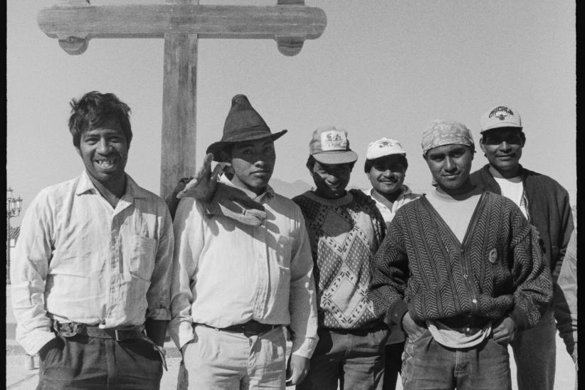  San Cristóbal de Las Casas, Chiapas, México, 1995. Fotografía analógica. Foto: Ana Casamayou