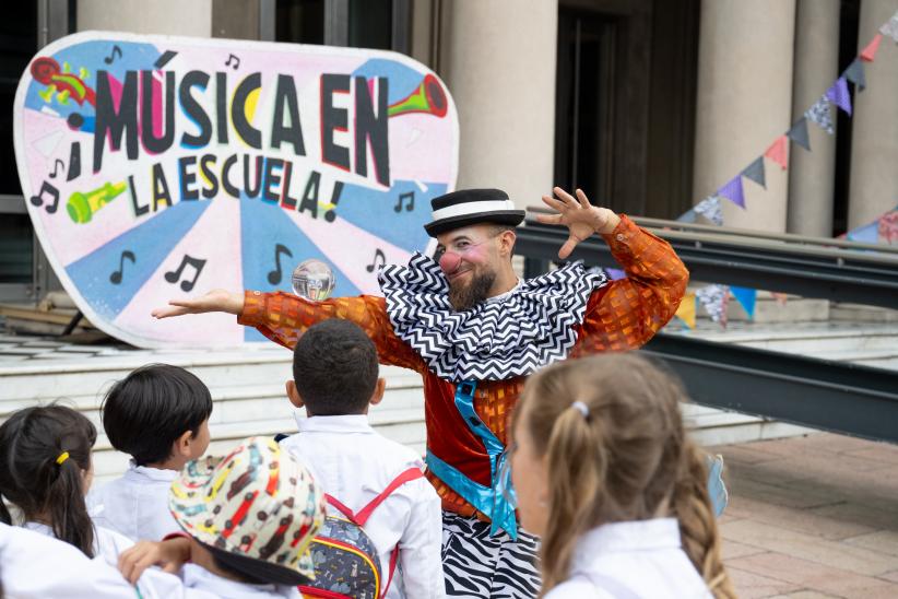 Música en la escuela en el Teatro Solís