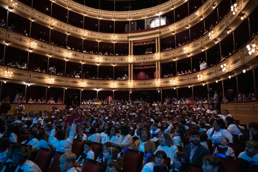 Música en la escuela en el Teatro Solís