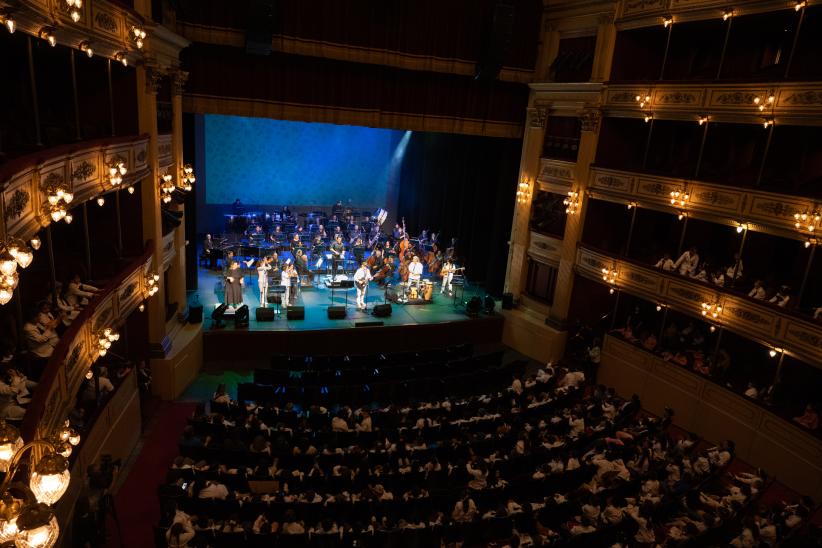 Música en la escuela en el Teatro Solís
