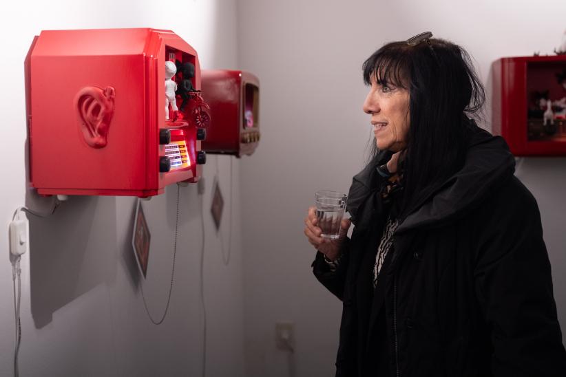  Inauguración de exposición Vidas vigiladas en el SUBTE