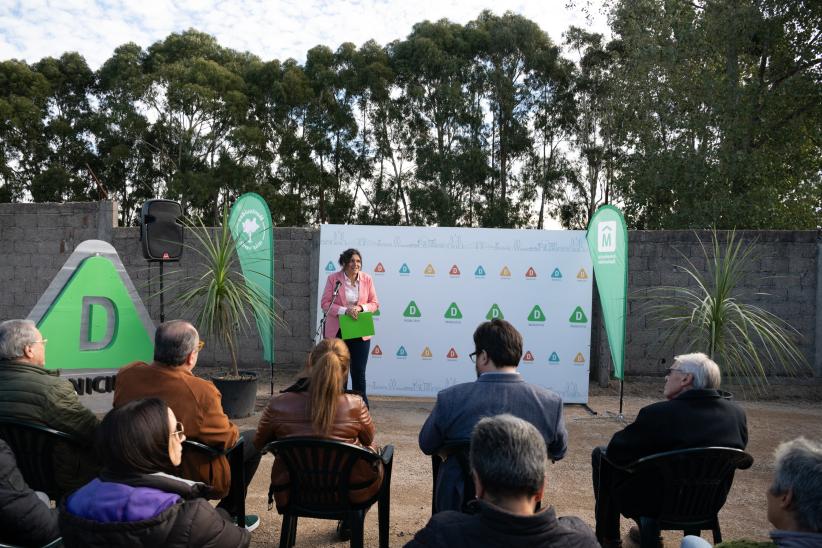 Inauguración de la Estación ambiental de tratamiento de materi