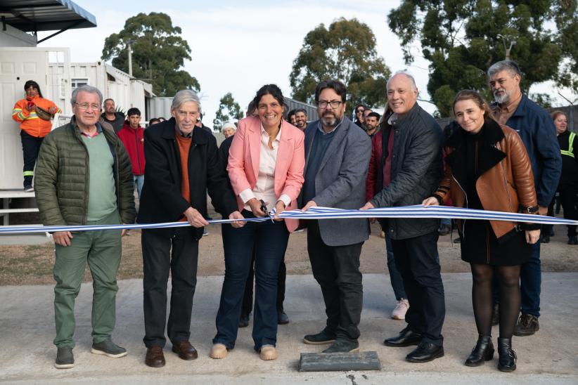 Inauguración de la Estación ambiental de tratamiento de materi