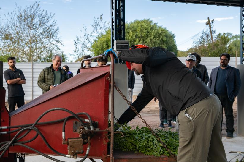 Inauguración de la Estación ambiental de tratamiento de materi