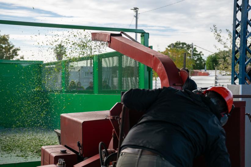 Inauguración de la Estación ambiental de tratamiento de materi
