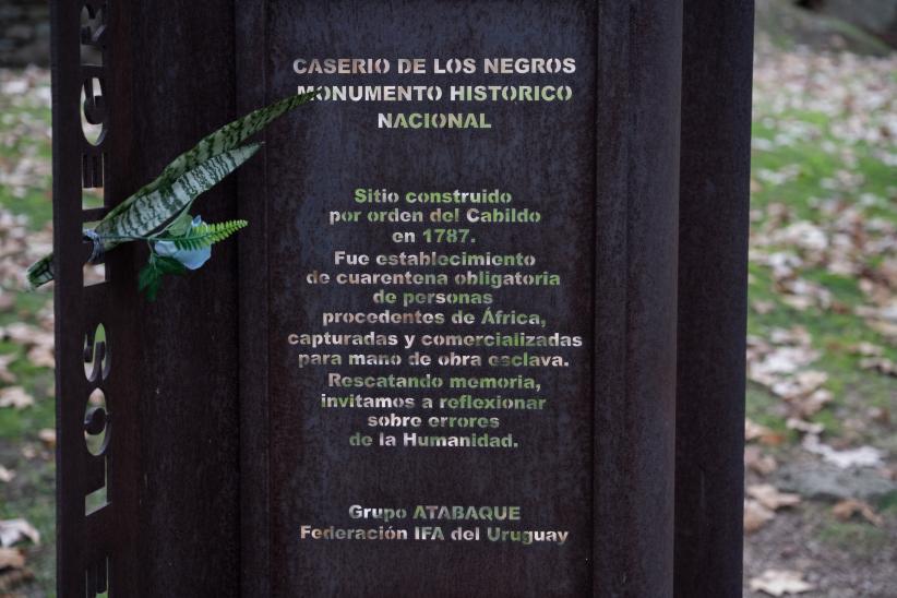 Inauguración de placas en Sitio de Memoria Caserío de los Negr