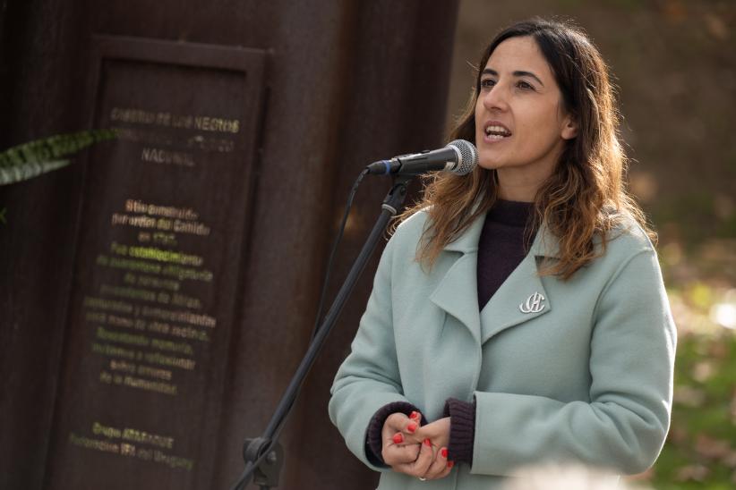 Inauguración de placas en Sitio de Memoria Caserío de los Negr