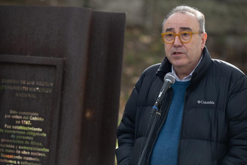 Inauguración de placas en Sitio de Memoria Caserío de los Negr
