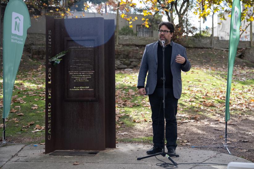 Inauguración de placas en Sitio de Memoria Caserío de los Negr