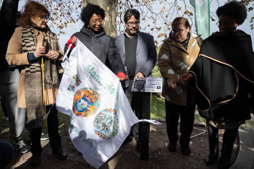Inauguración de placas en Sitio de Memoria Caserío de los Negr