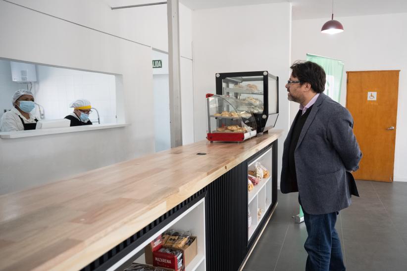 Inauguración de la cantina y comedor en el PTI del Cerro