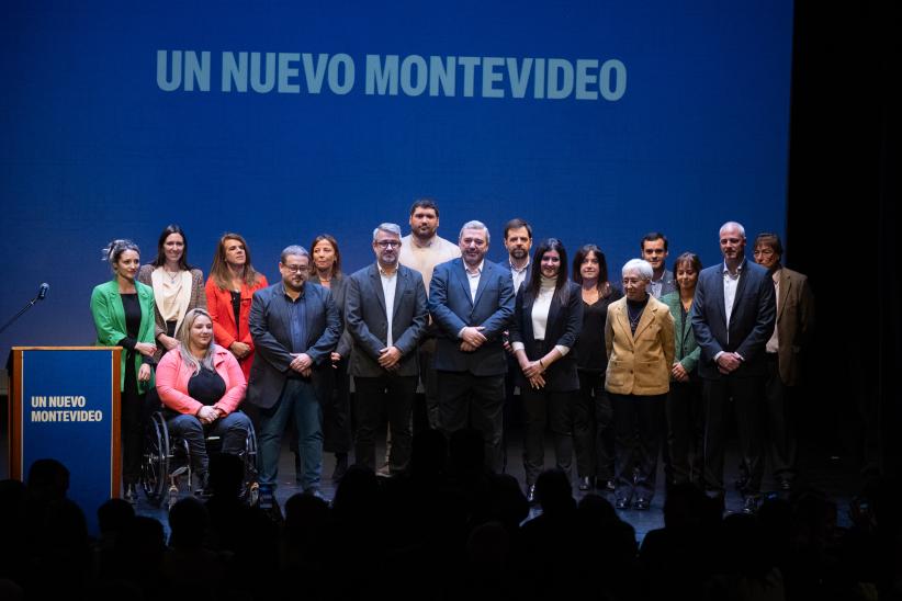 Presentación del equipo de gobierno de la intendencia de Montev