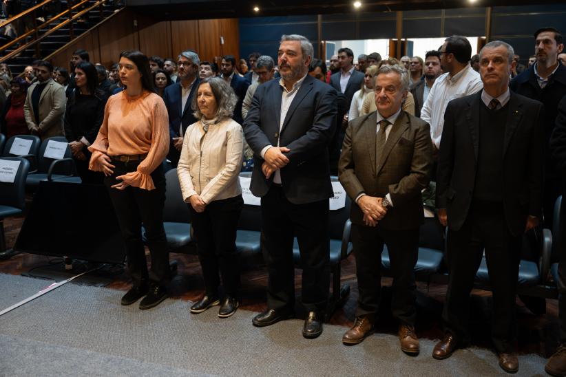 Ceremonia de proclamación de autoridades departamentales y muni