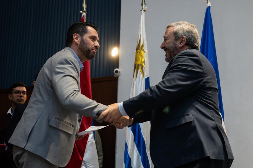 Ceremonia de proclamación de autoridades departamentales y muni