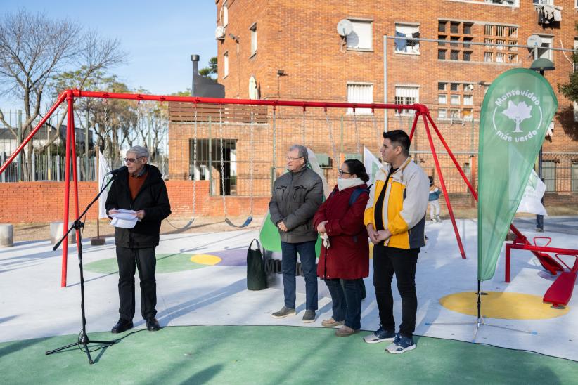  Inauguración de obra del Presupuesto Participativo en Plaza Ge