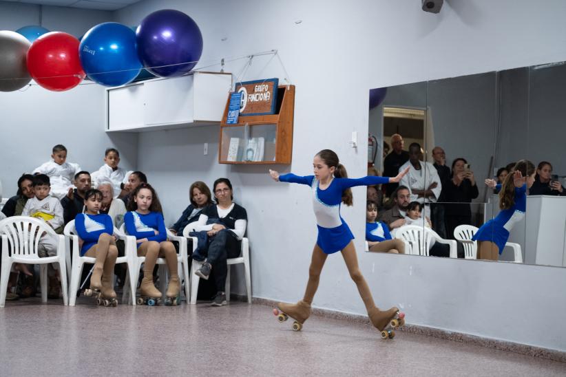  Inauguración de obra del Presupuesto Participativo en el club 
