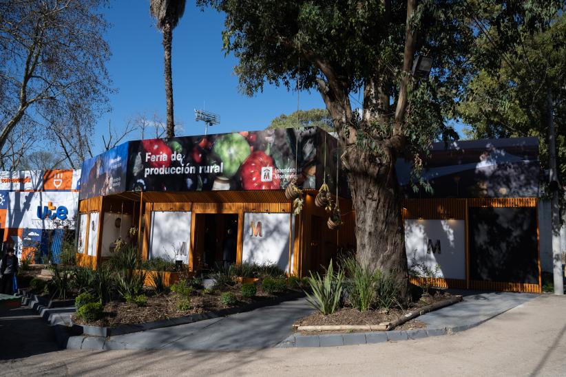 Stand de la Intendencia de Montevideo en la Expo Prado 2025, 5 de setiembre de 2025