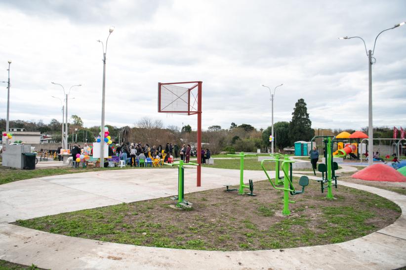 Inauguración de obra del Presupuesto Participativo: Plaza inclu