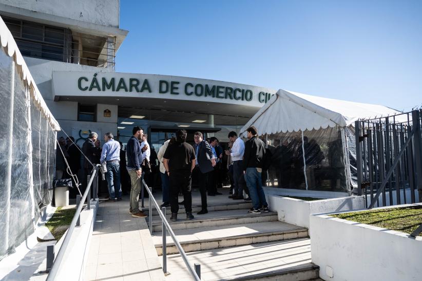  Intendente Mario Bergara, participa en el desayuno de trabajo '