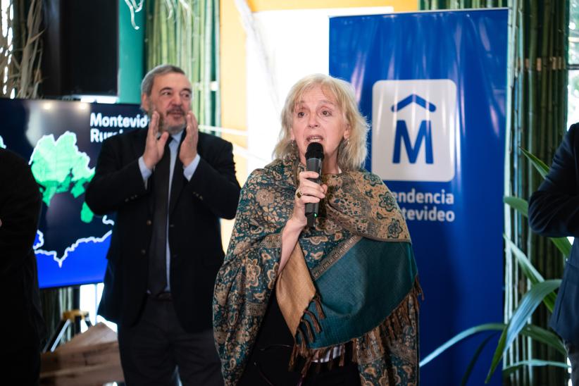  lntendente Mario Bergara, participa en el lanzamiento de la nue