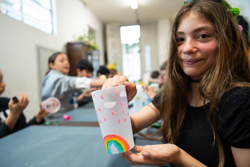 Taller de alimentación saludable del concejo de niños y niñas