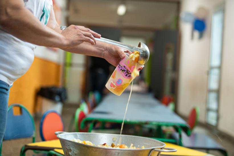 Taller de alimentación saludable del concejo de niños y niñas