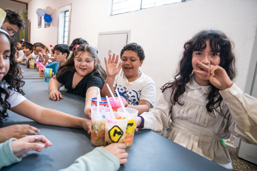 Taller de alimentación saludable del concejo de niños y niñas