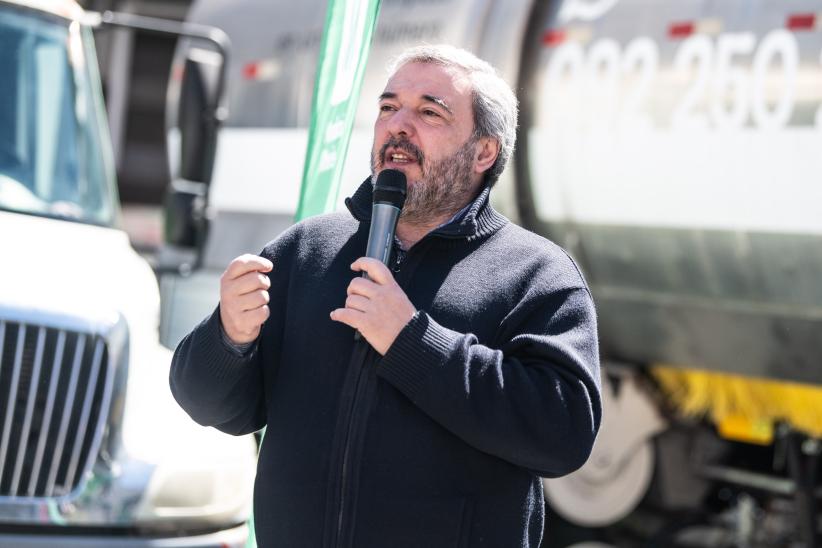 Intendente Mario Bergara, anuncia el inicio del Plan Barrido