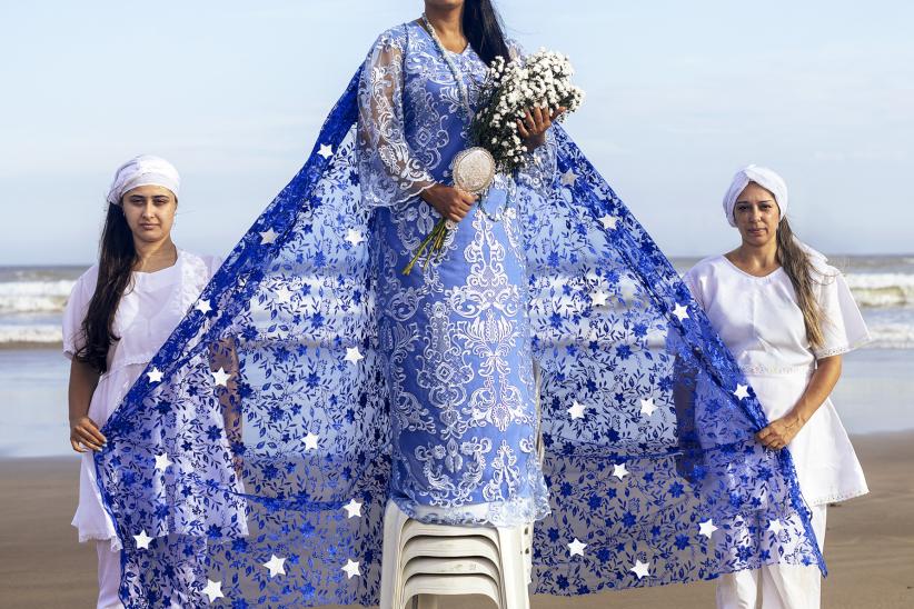 Fiesta de Yemanjá. Praia Grande, Brasil, 2024.