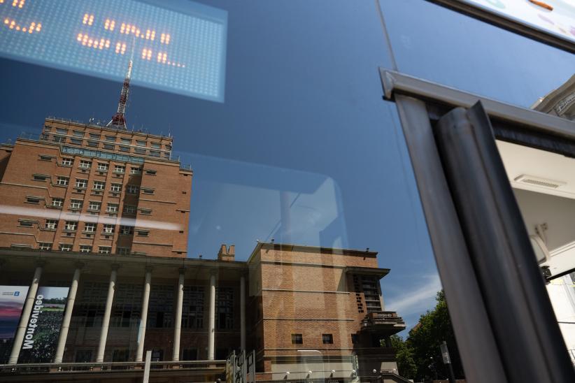 Presentación de ómnibus eléctricos de la empresa CUTCSA, 21 de octubre de 2025