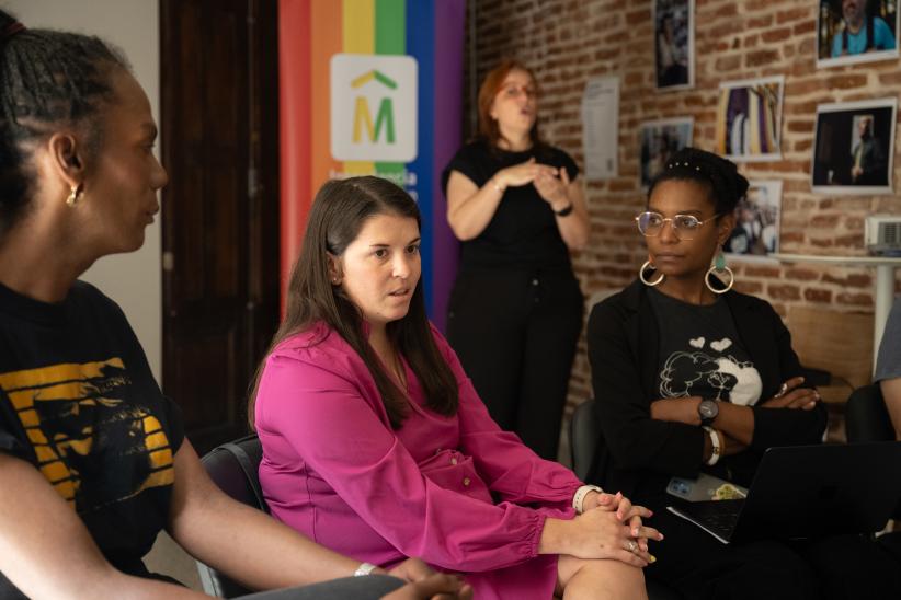 Presentación del Fondo Marielle en el marco de la Semana de la 