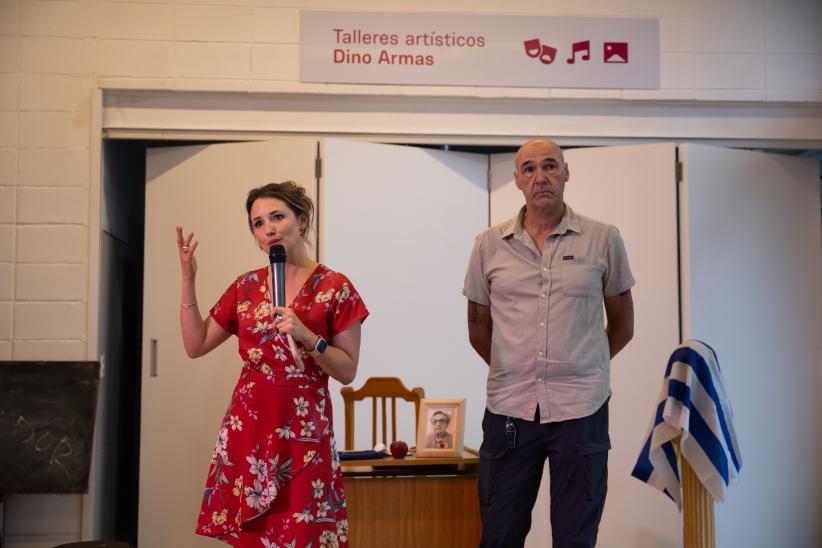 Homenaje a Dino Armas en el Balcón del Cerro