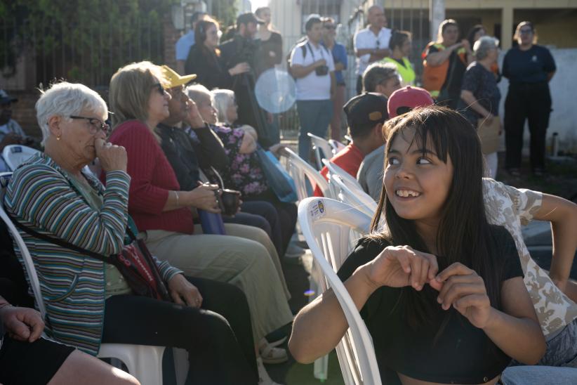  Inauguración de obras en barrio Juventud 14