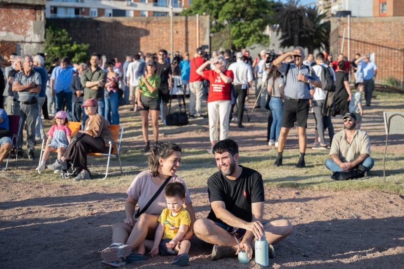Inauguración del parque Mauá