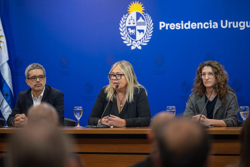 Conferencia de prensa por rodaje internacional en Montevideo