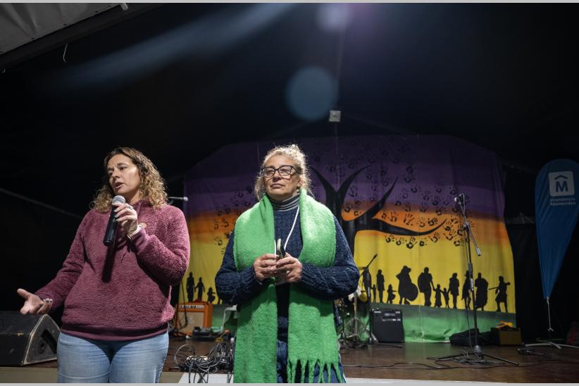  Inauguración de obra del Presupuesto Participativo en Malvín 