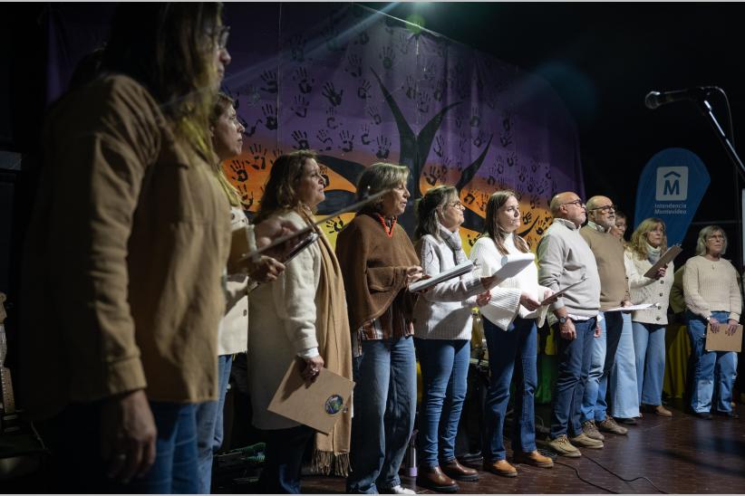  Inauguración de obra del Presupuesto Participativo en Malvín 