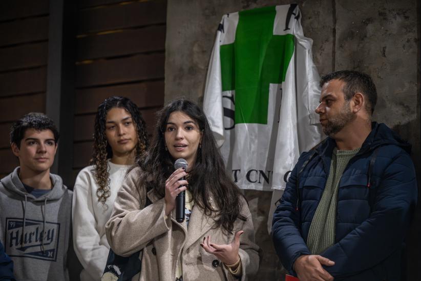 Inauguración de mural y colocación de placa en reconocimiento 