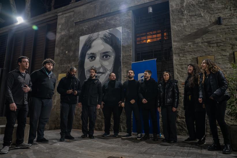 Inauguración de mural y colocación de placa en reconocimiento 